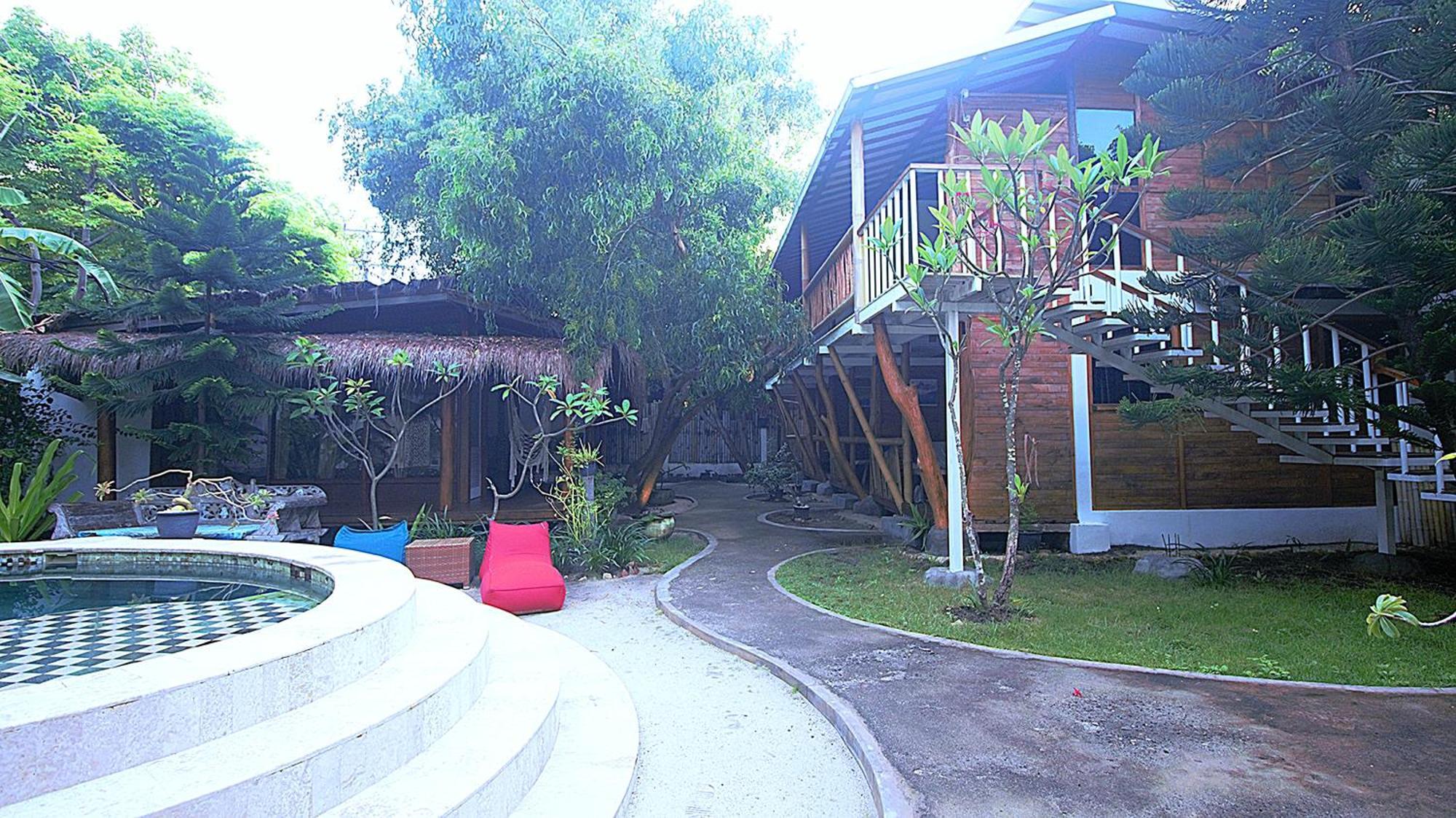 Serene Beach Villa Gili Trawangan Dış mekan fotoğraf