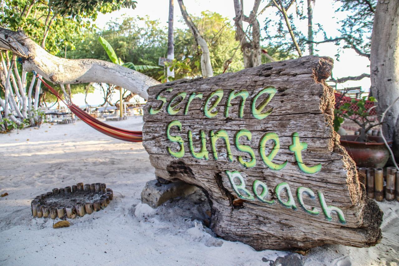 Serene Beach Villa Gili Trawangan Dış mekan fotoğraf