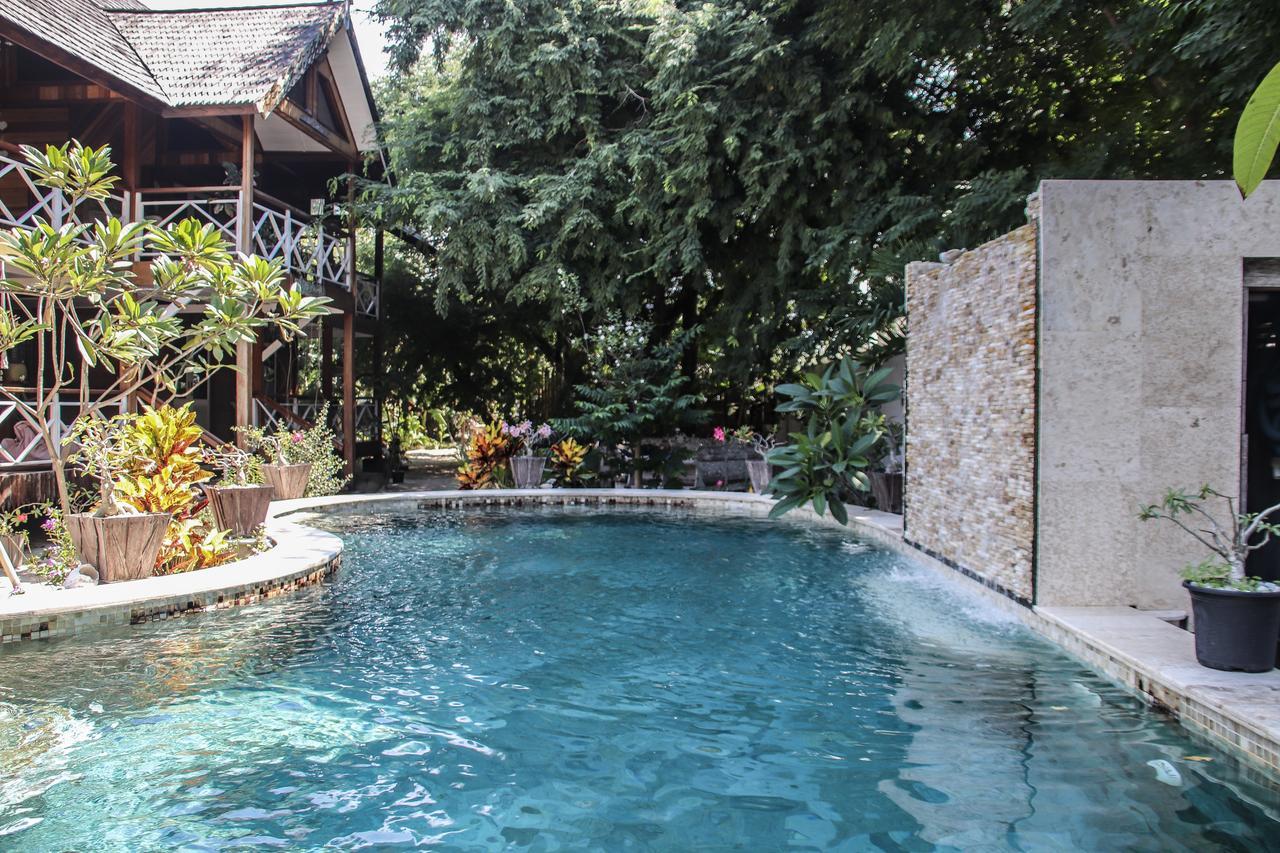 Serene Beach Villa Gili Trawangan Dış mekan fotoğraf